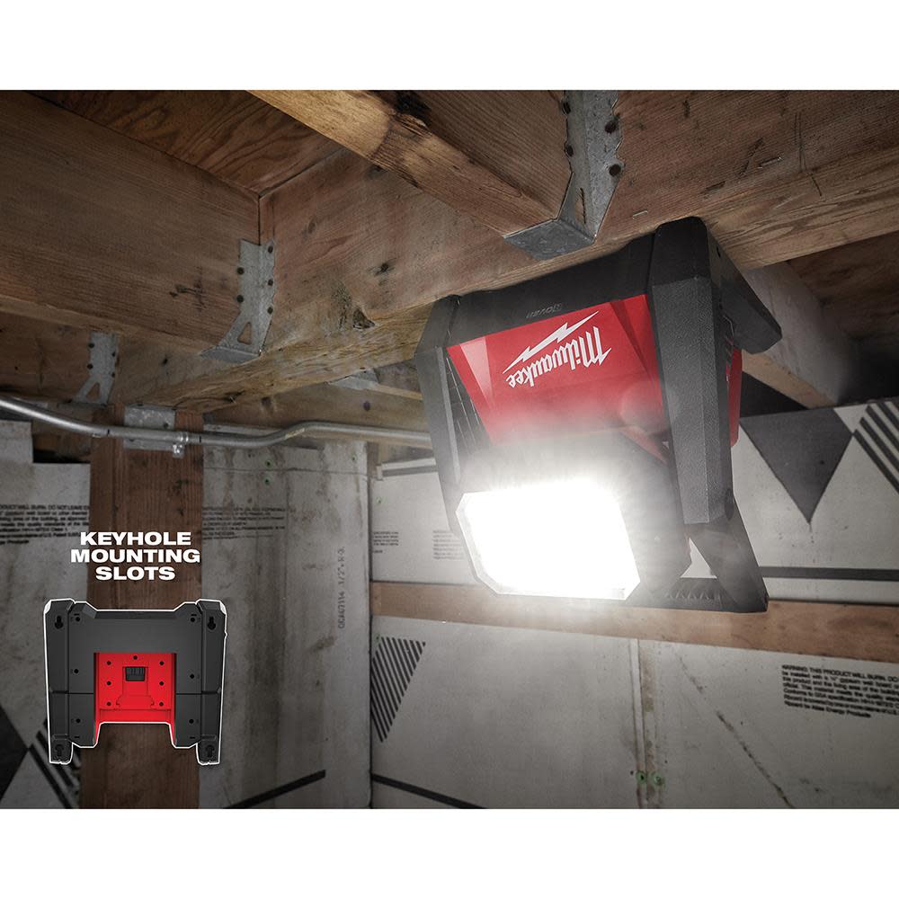 Milwaukee M18 ROVER Dual Power Flood Light Bare Tool - Ascmtools