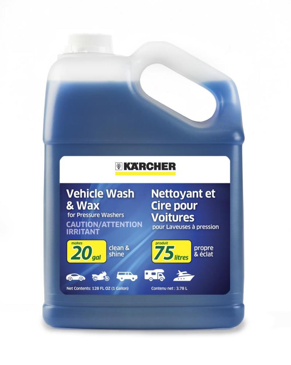 Karcher Vehicle Wash & Wax 1 Gallon - Ascmtools