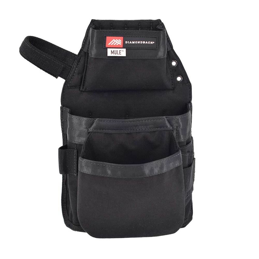 Diamondback Toolbelts Black Left Side Mule 2.0 Tool Pouch - Ascmtools