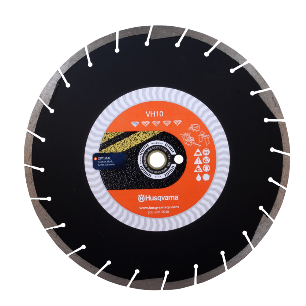 Husqvarna VH10 14InX.125 Asphalt Blade - Ascmtools