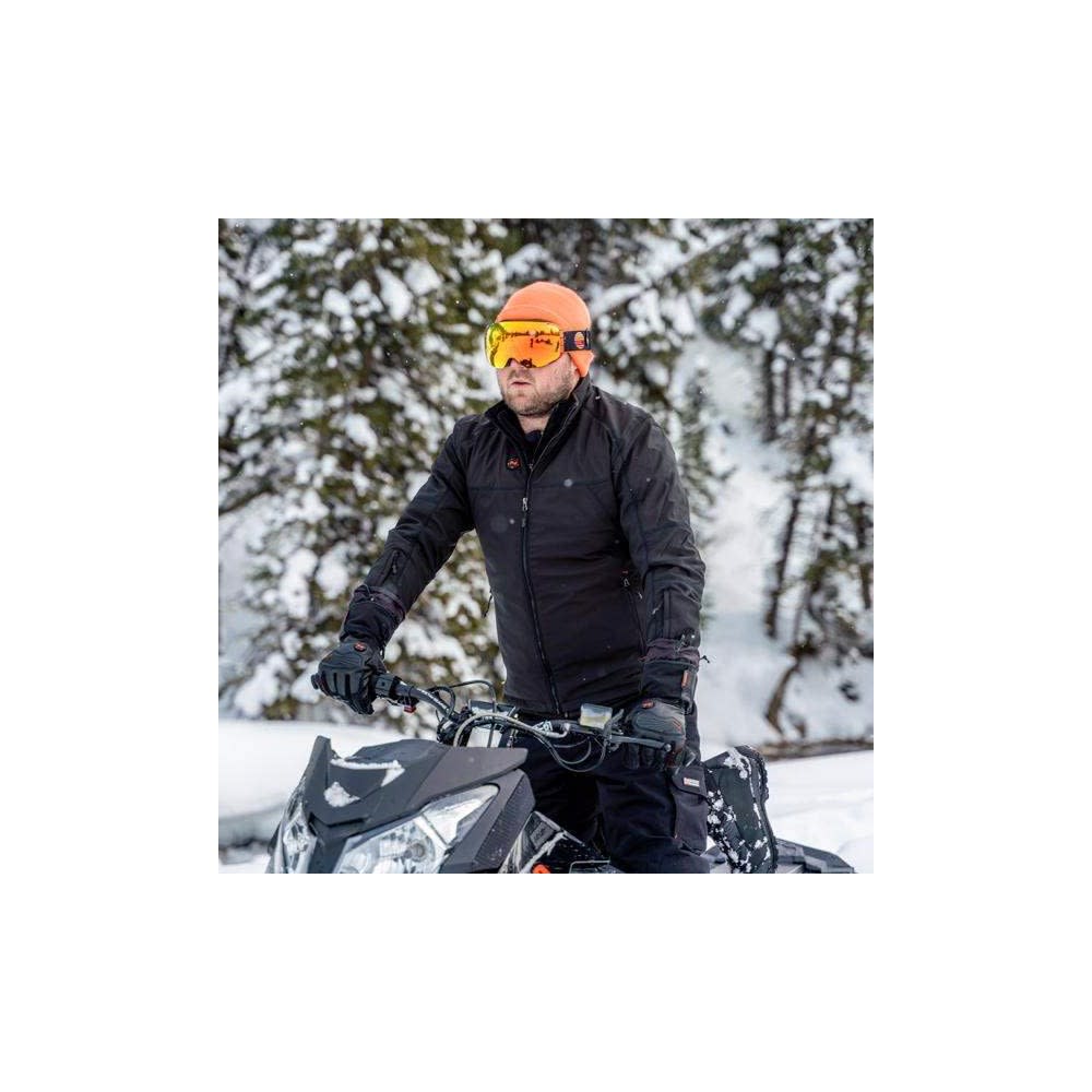 Mobile Warming 12V Dual Power Heated Jacket Mens Black 3X - Ascmtools