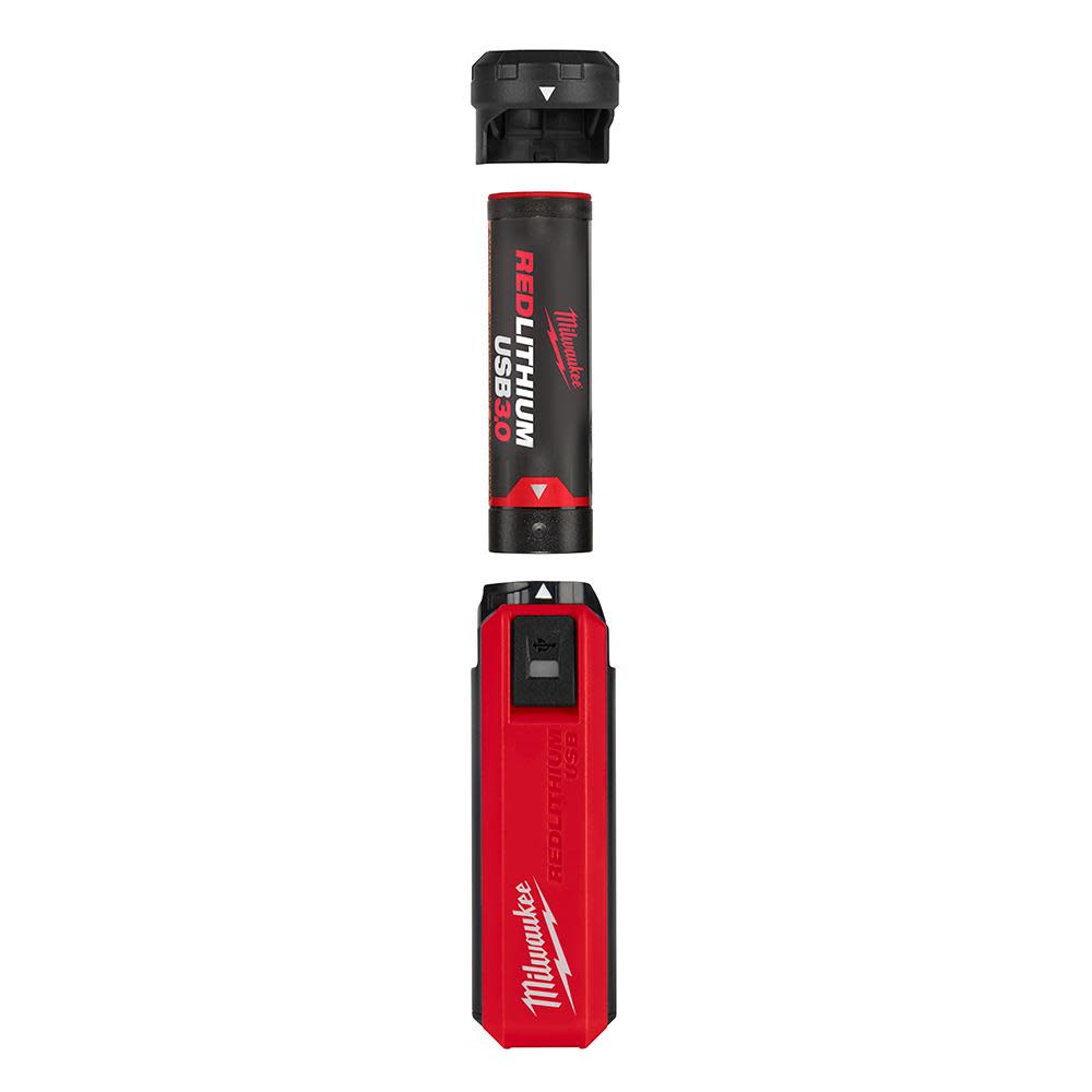 Milwaukee USB Rechargeable Twist Focus Flashlight Kit Bundle - Ascmtools