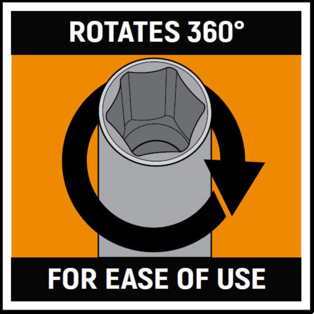 GEARWRENCH Magnetic Socket Rail 1/2 In. Drive Includes 14 Clips - Ascmtools
