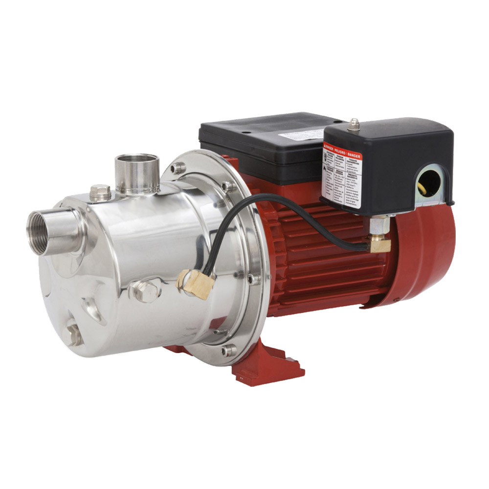 Red Lion 3/4 HP Stainless Steel Jet Pump 115V/230V - Ascmtools