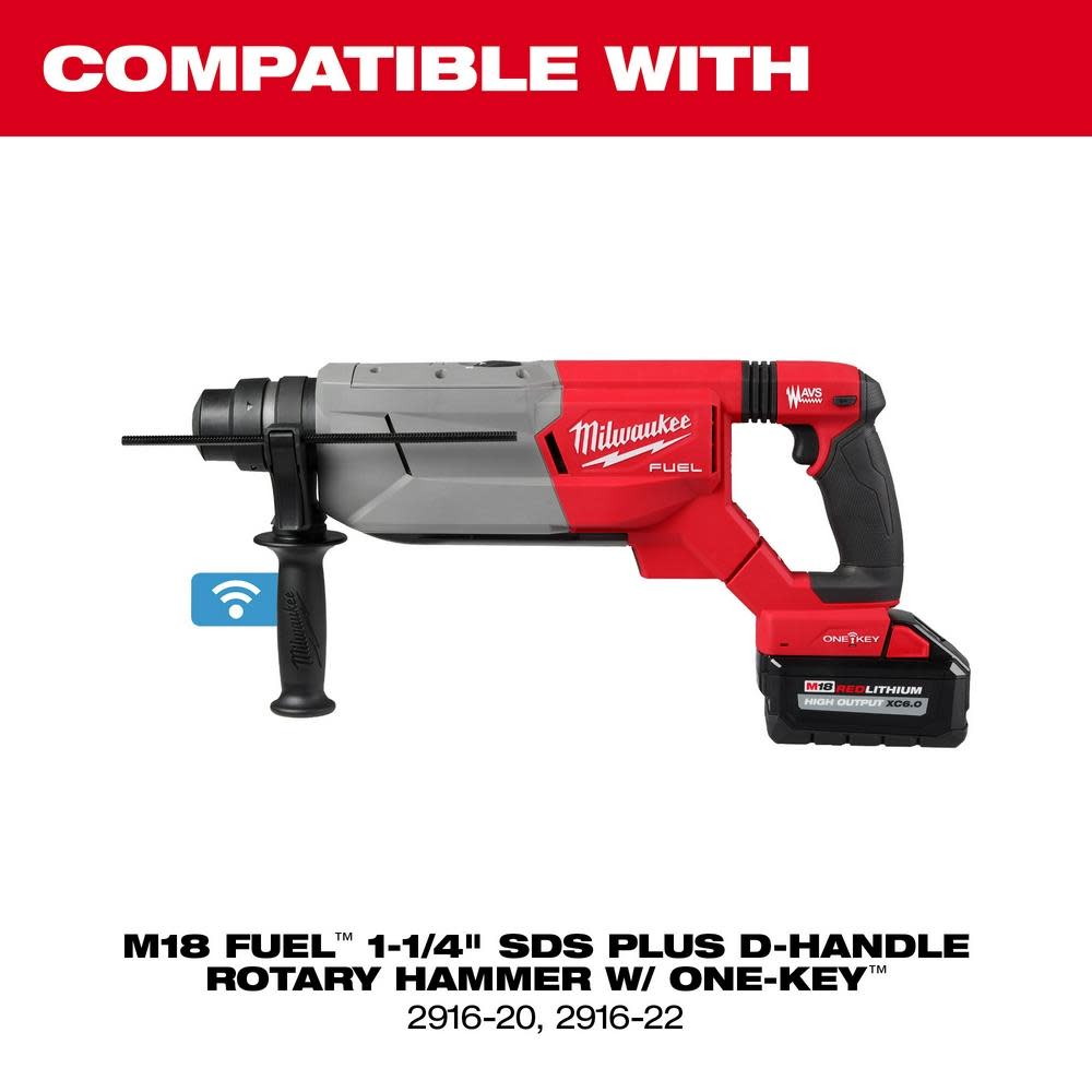 Milwaukee M18 FUEL HAMMERVAC 1 1/4″ Dedicated Dust Extractor - Ascmtools