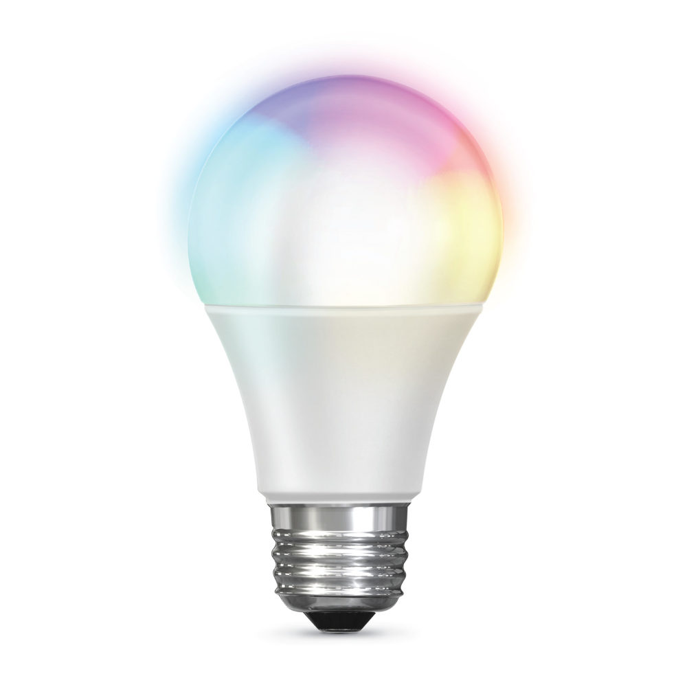 Feit Electric 60W RGBW A19 Alexa Google LED Smart Bulb 1pk - Ascmtools