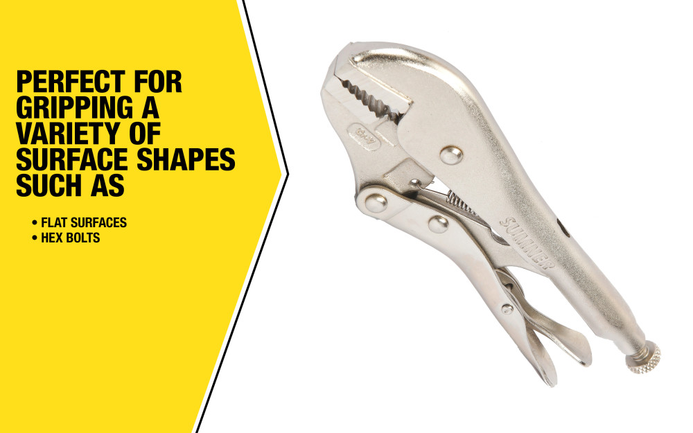 Sumner SLP7 Straight Jaw Locking Pliers 7″ - Ascmtools
