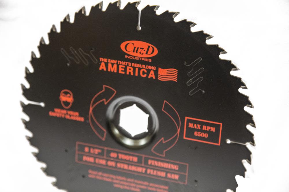 Cuz-D 40 Tooth Carbide Tipped Blade - Ascmtools