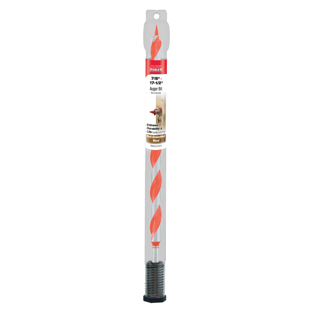 Diablo Tools 7/8″ x 17-1/2″ Auger Bit - Ascmtools