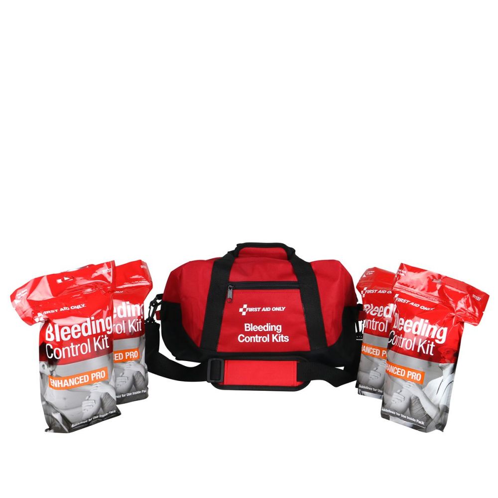 First Aid Only Bleeding Control Multiple Victim Bag - Ascmtools