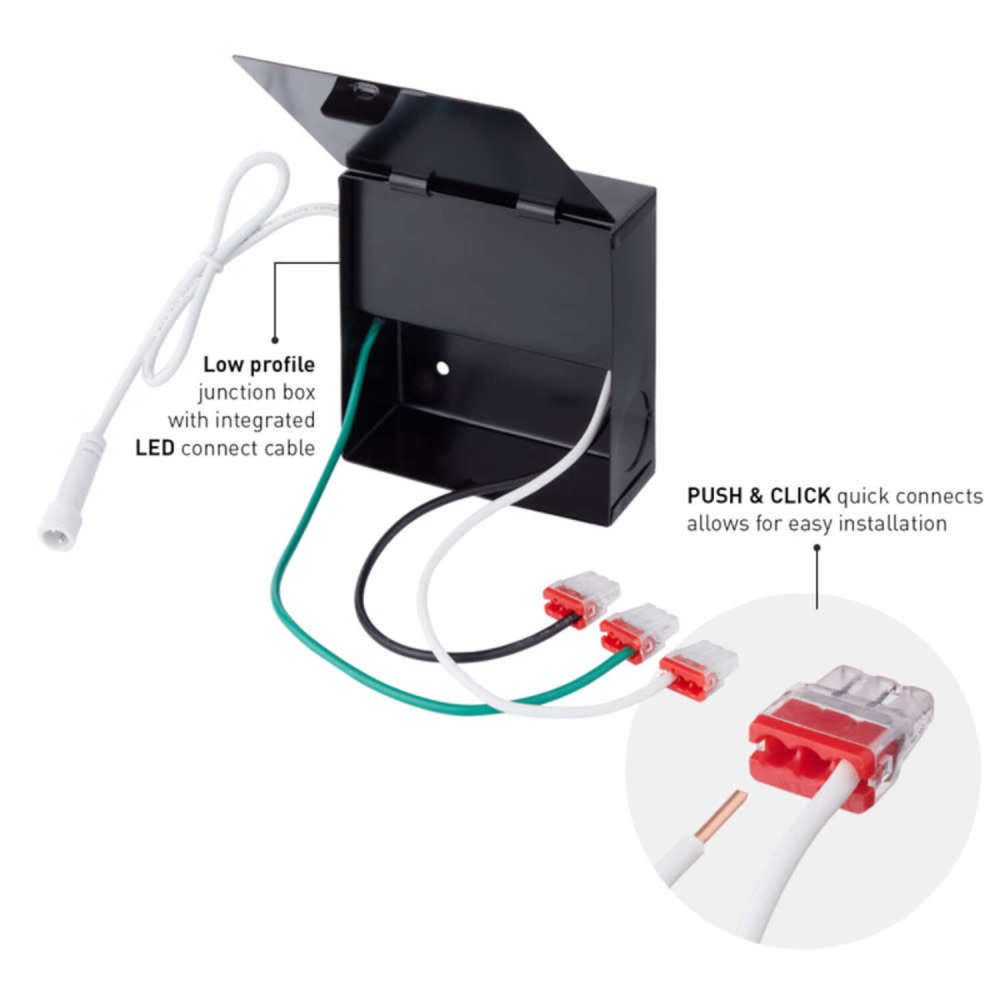 Globe Electric Ultra Slim Recessed Lighting Kit LED Glare Control - Ascmtools