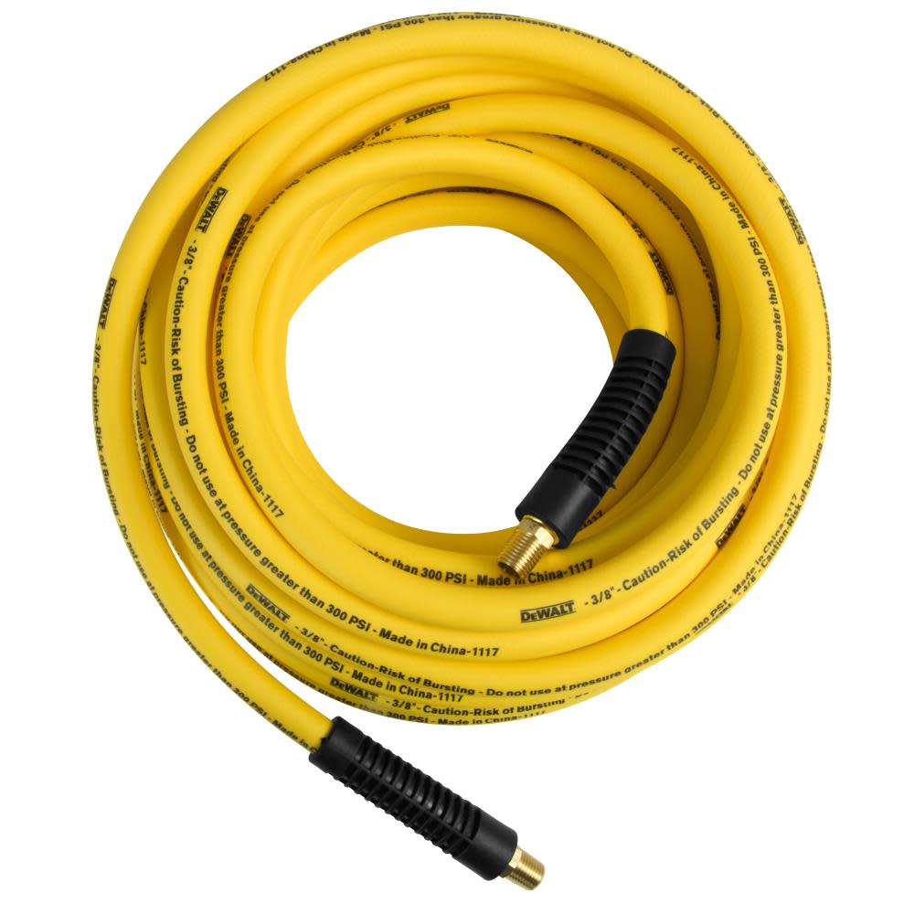 DEWALT 3/8 in. x 100 ft. Premium Hybrid Air Hose - Ascmtools