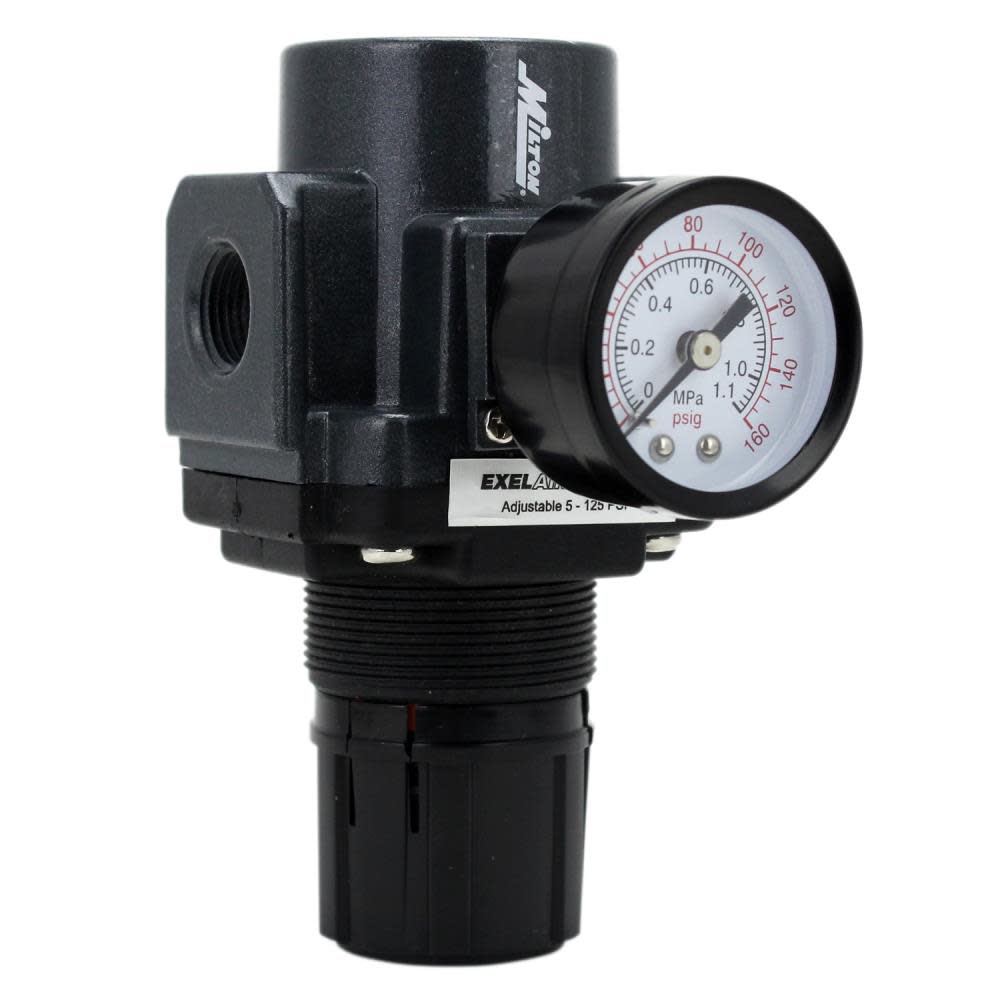 Milton EXELAIR FRL Air Regulator – 3/8″ NPT (EX45R-03) - Ascmtools