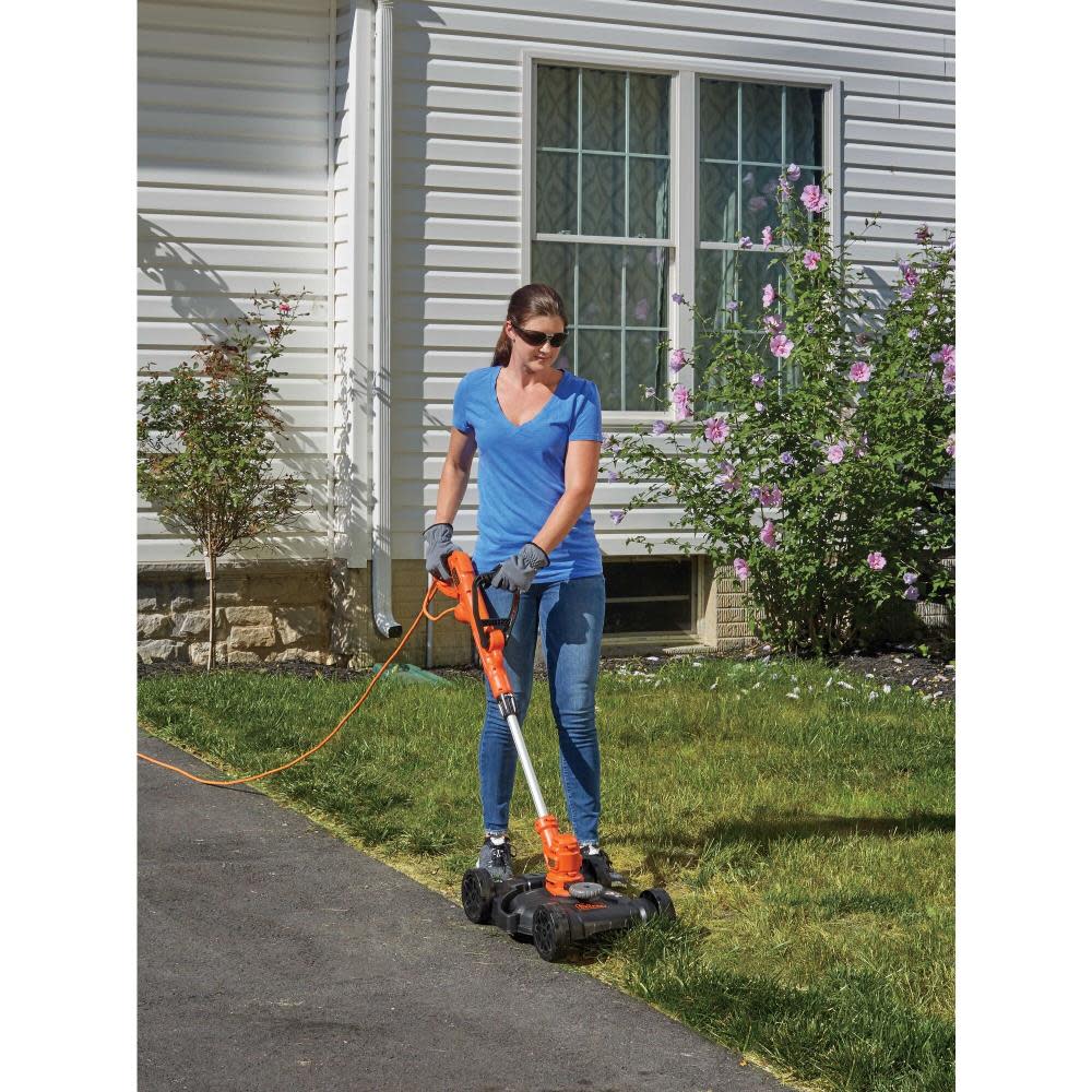 Black and Decker 12″ ELECTRIC 3 in 1 Compact Lawn Mower 6.5Amp - Ascmtools
