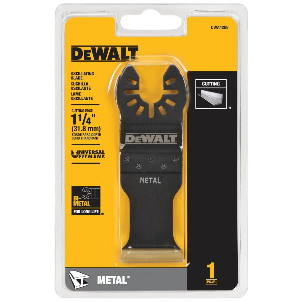 DEWALT Oscillating Titanium Nitride Coating Metal Blade - Ascmtools