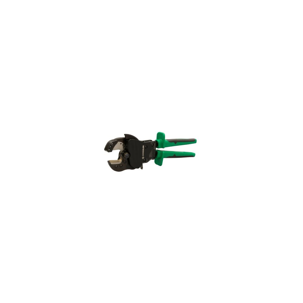 Greenlee Ratchet ACSR Cutter 11.25″ Cushioned Grip Open Jaw - Ascmtools