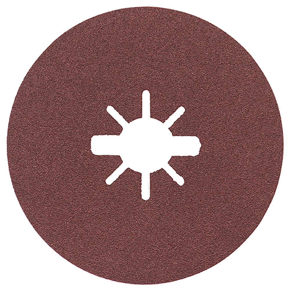 Bosch 25 pc. 4-1/2 In. 120 Grit X-LOCK Fine Grit Abrasive Fiber Discs - Ascmtools