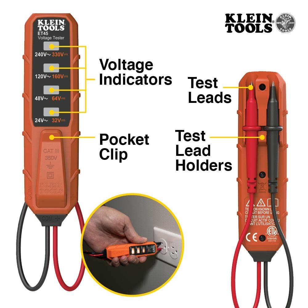 Klein Tools Electrical Test Kit - Ascmtools