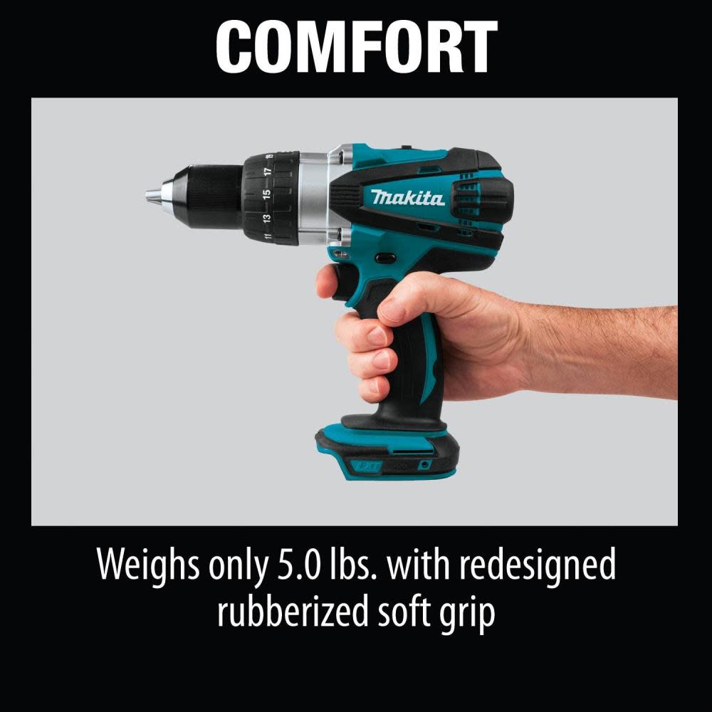 Makita 18V LXT Lithium-Ion Cordless 1/2 in. Driver-Drill (Tool only) - Ascmtools