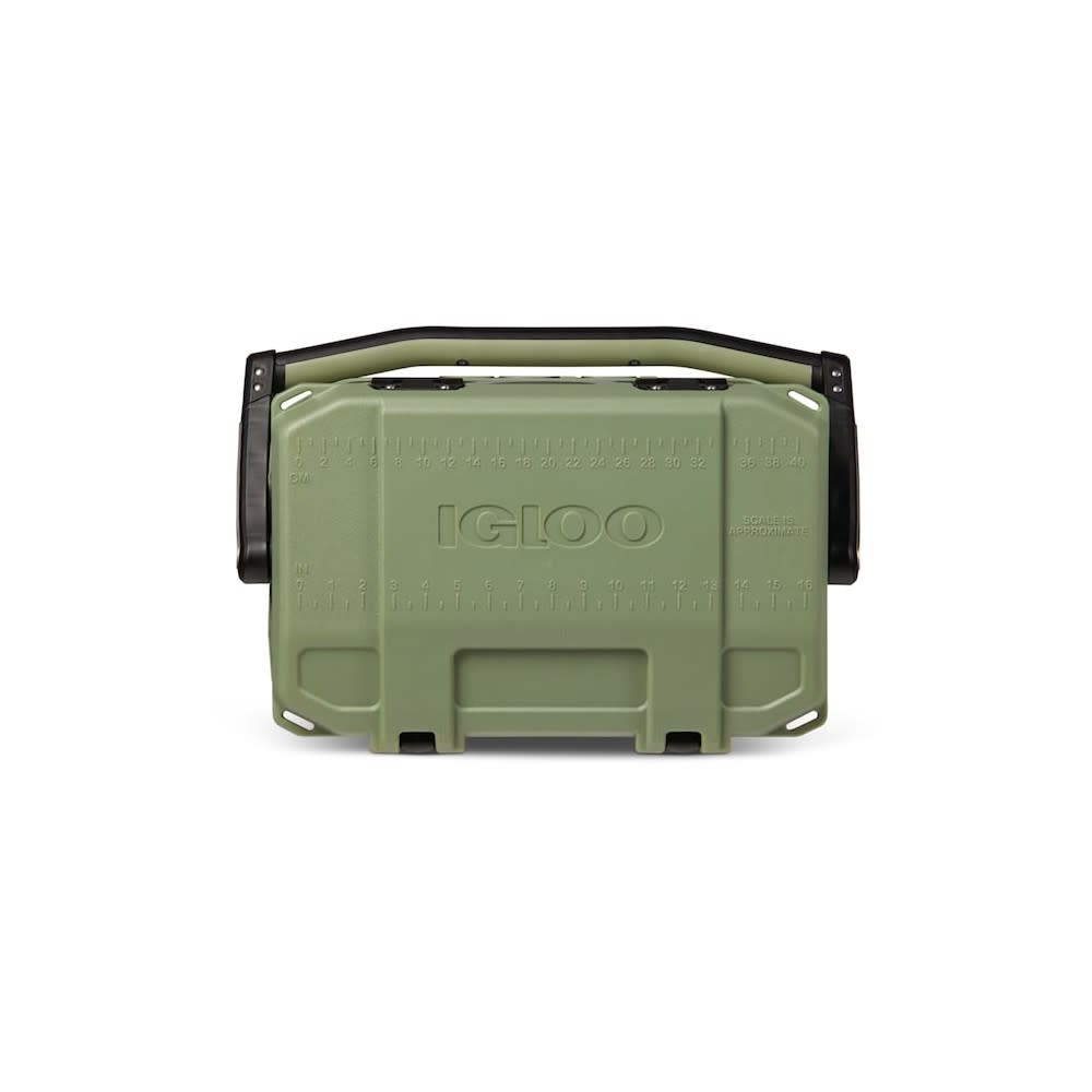 Igloo BMX Hard Cooler Oil Green 25qt - Ascmtools