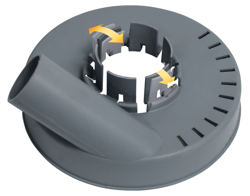 Dustless Technologies 5″ Dustie Shroud wo/Hose - Ascmtools