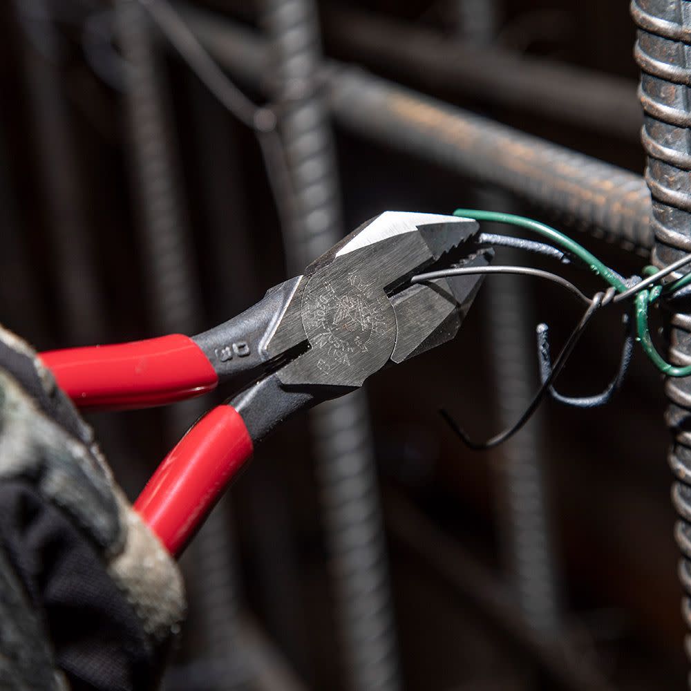 Klein Tools Ironworker’s Pliers Knurled 9″ - Ascmtools