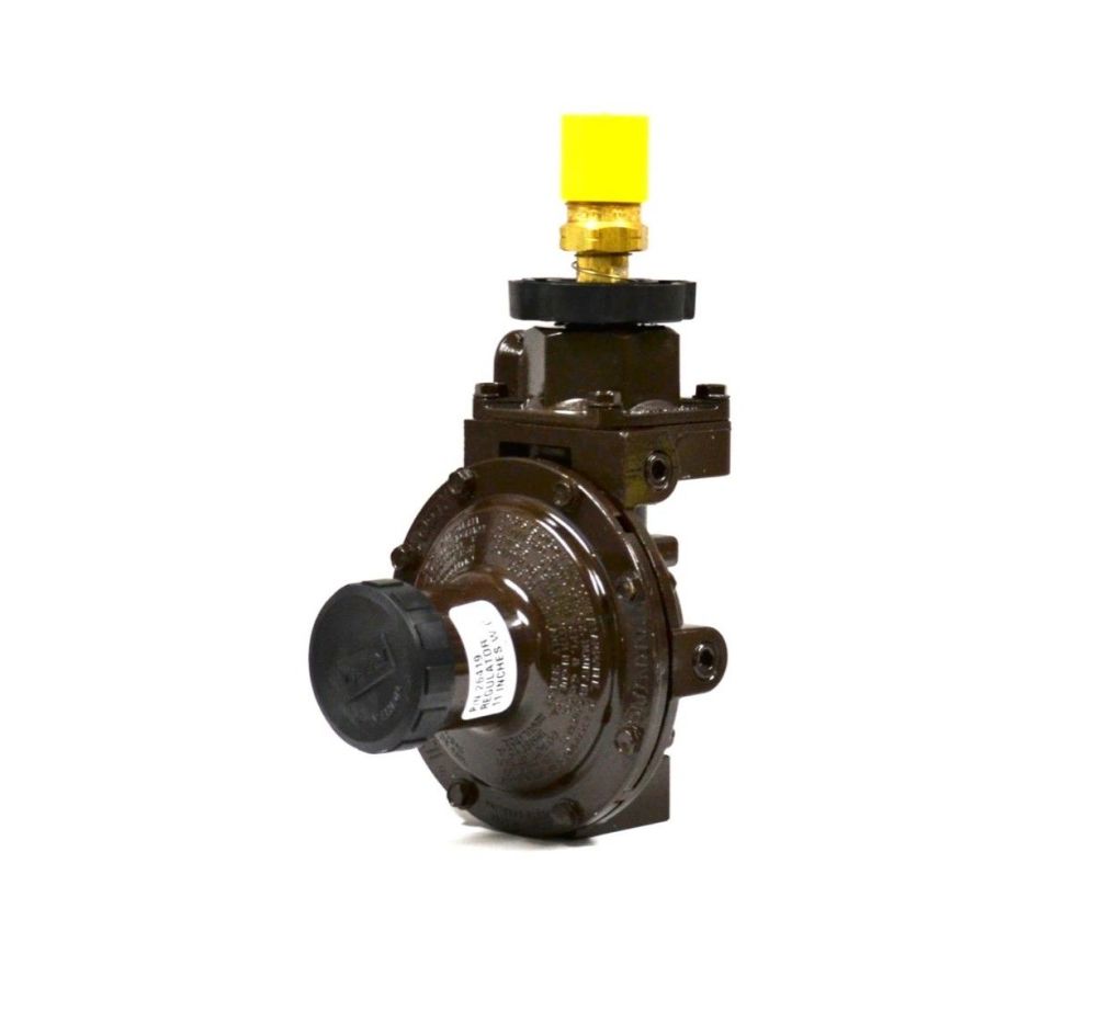 LB White Propane Regulator with Hand Wheel Connector - Ascmtools