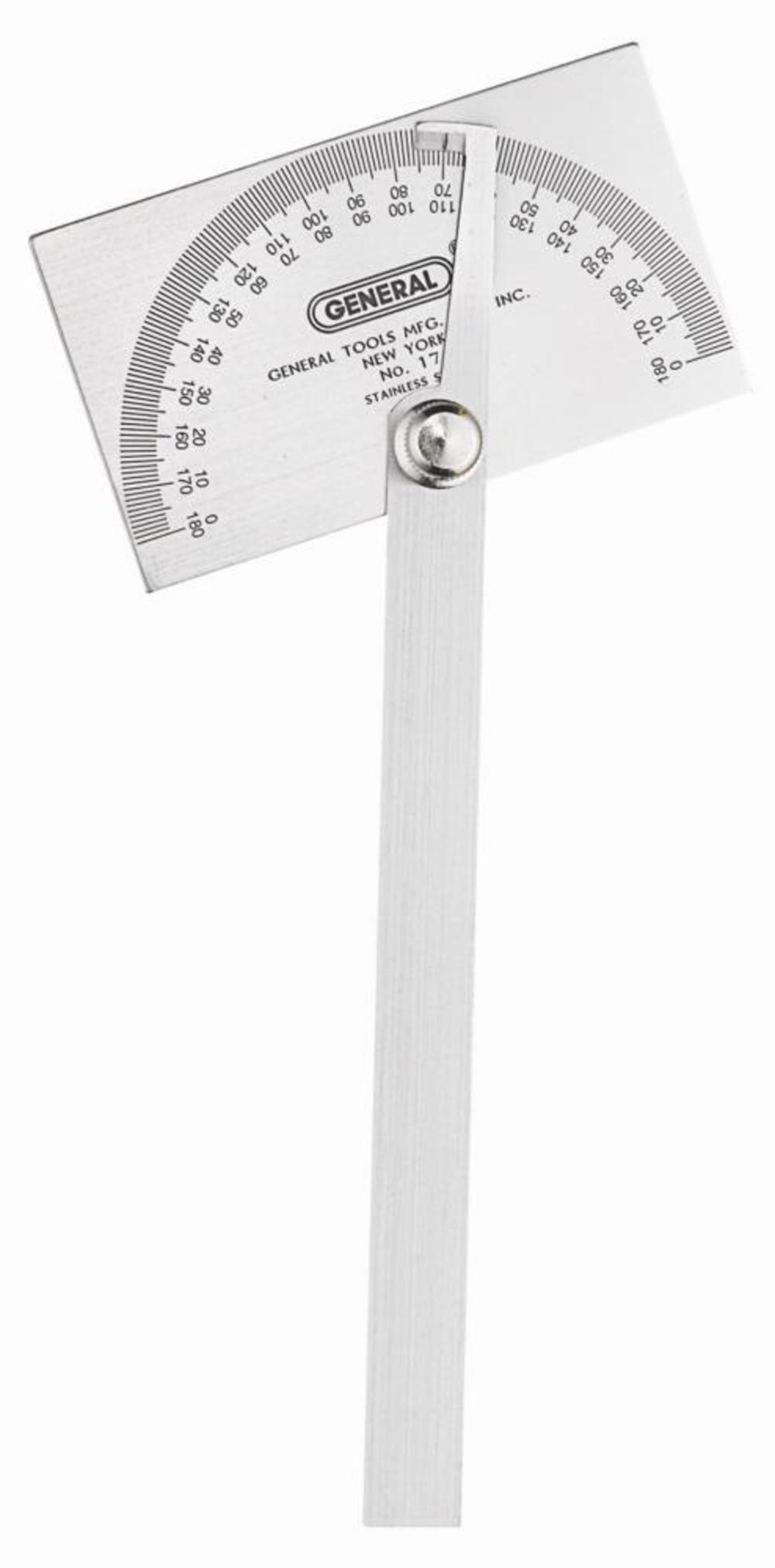 General Tools Steel Protractor - Ascmtools