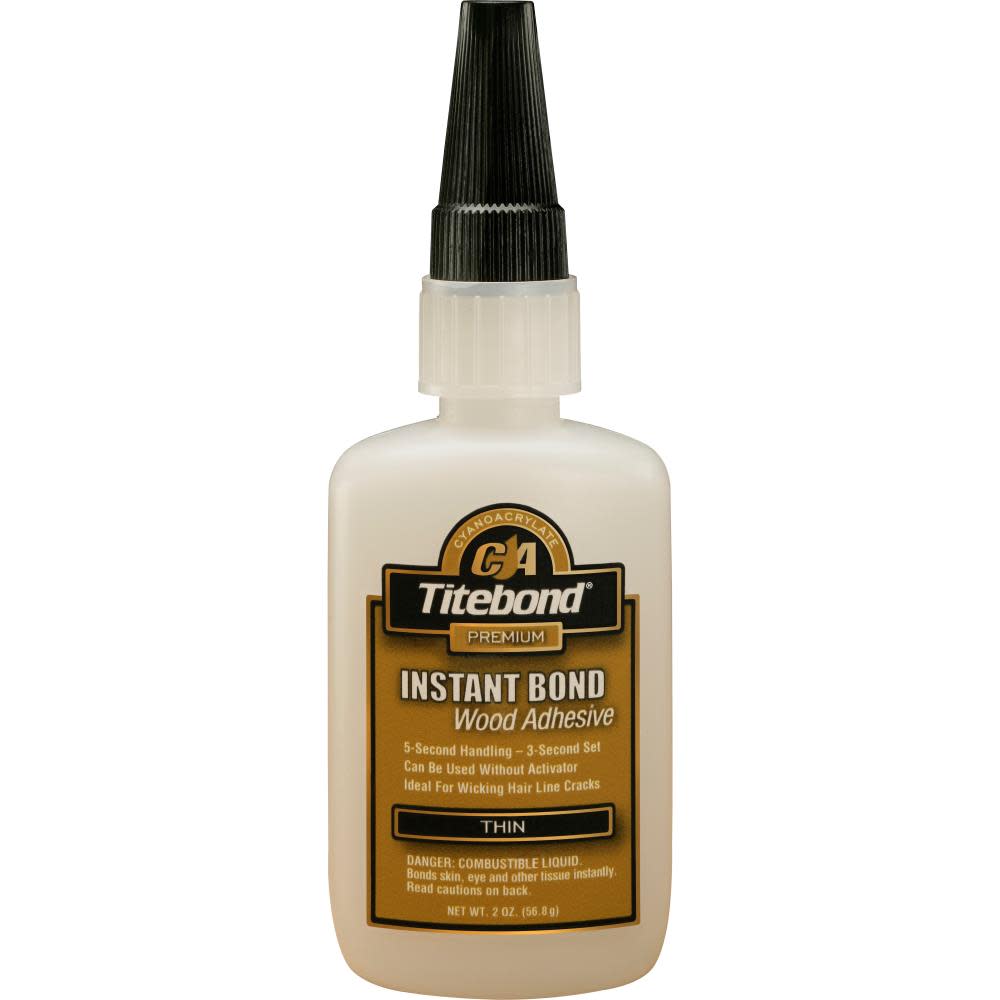 Titebond 2 Oz Instant Bond Wood Adhesive Thin Adhesive - Ascmtools