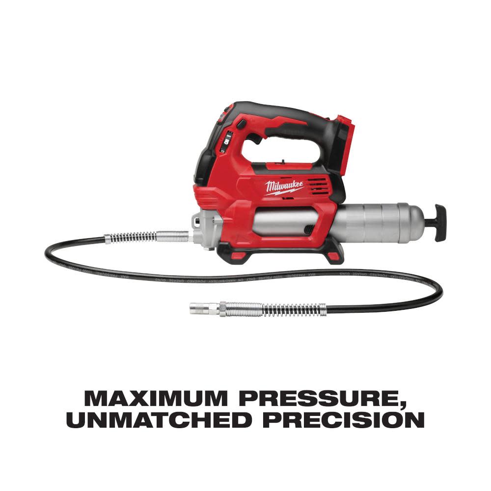 Milwaukee M18 FUEL HTIW with Grease Gun Kit - Ascmtools
