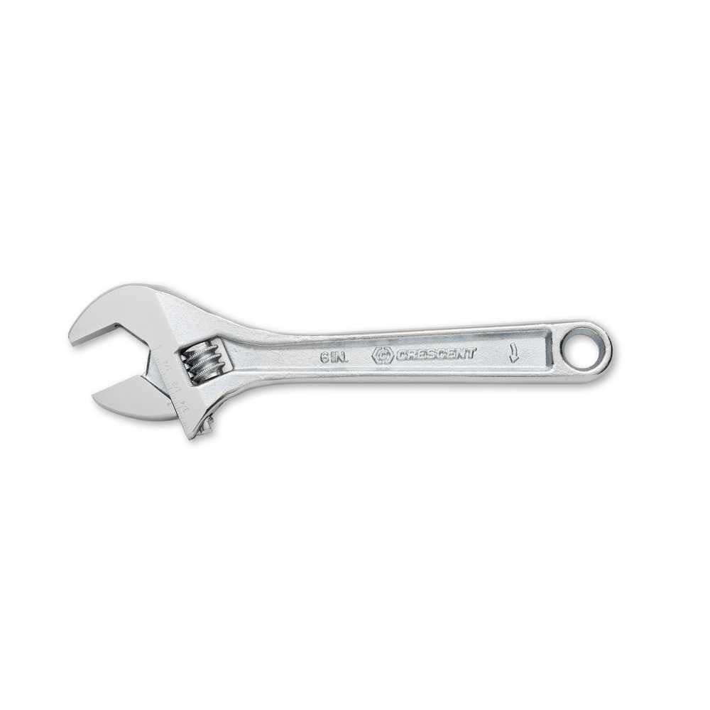 Crescent 6″ Adjustable Wrench Chrome Finish - Ascmtools