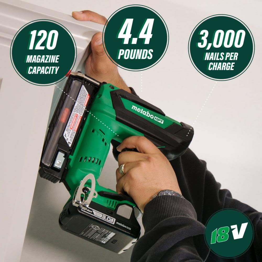 Metabo HPT 1-3/8 In. 18V Cordless Li-ion 23Ga Pin Nailer | NP18DSALM - Ascmtools