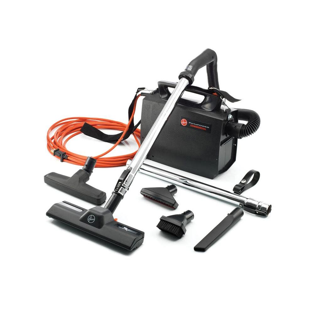 Hoover Commercial Vacuum Commercial Port a Power Lightweight Canister Vacuum - Ascmtools