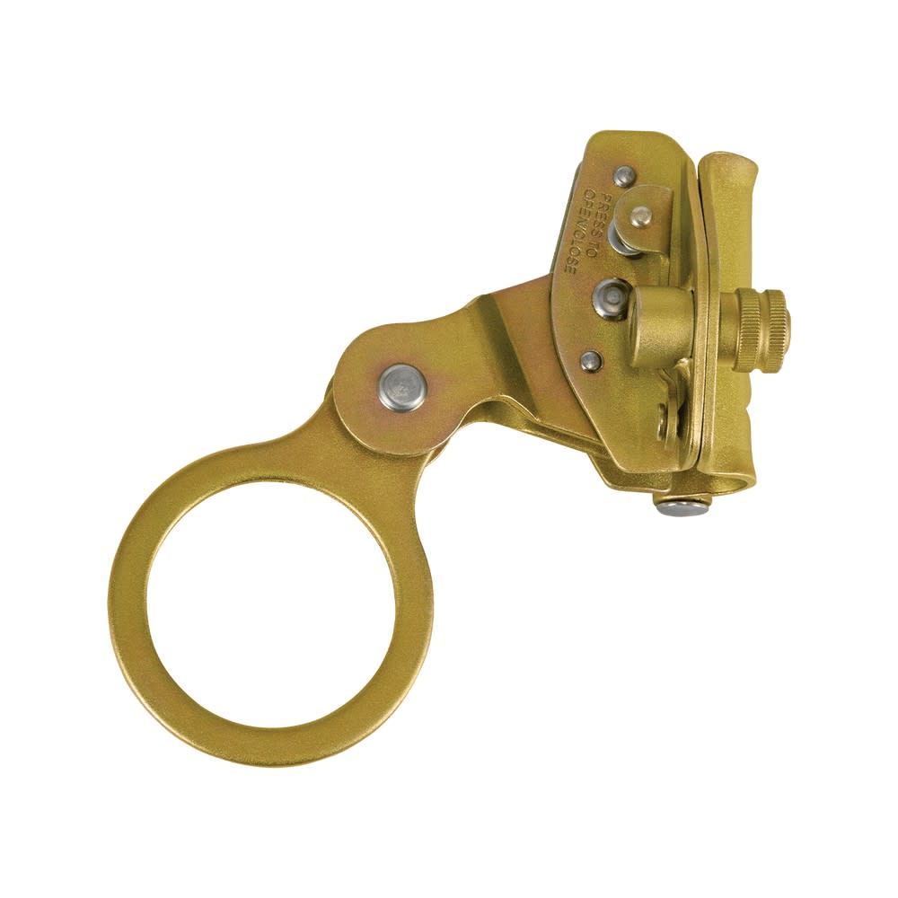 Falltech 5/8″ Alloy Steel Hinged Trailing Rope Adjuster - Ascmtools