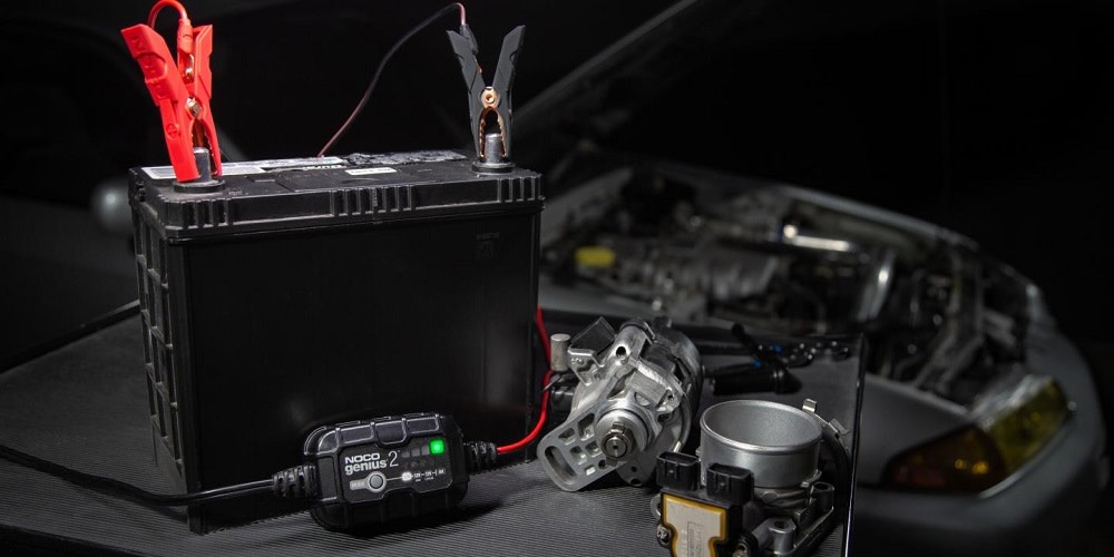 Noco Genius 2 Smart Battery Charger - Ascmtools