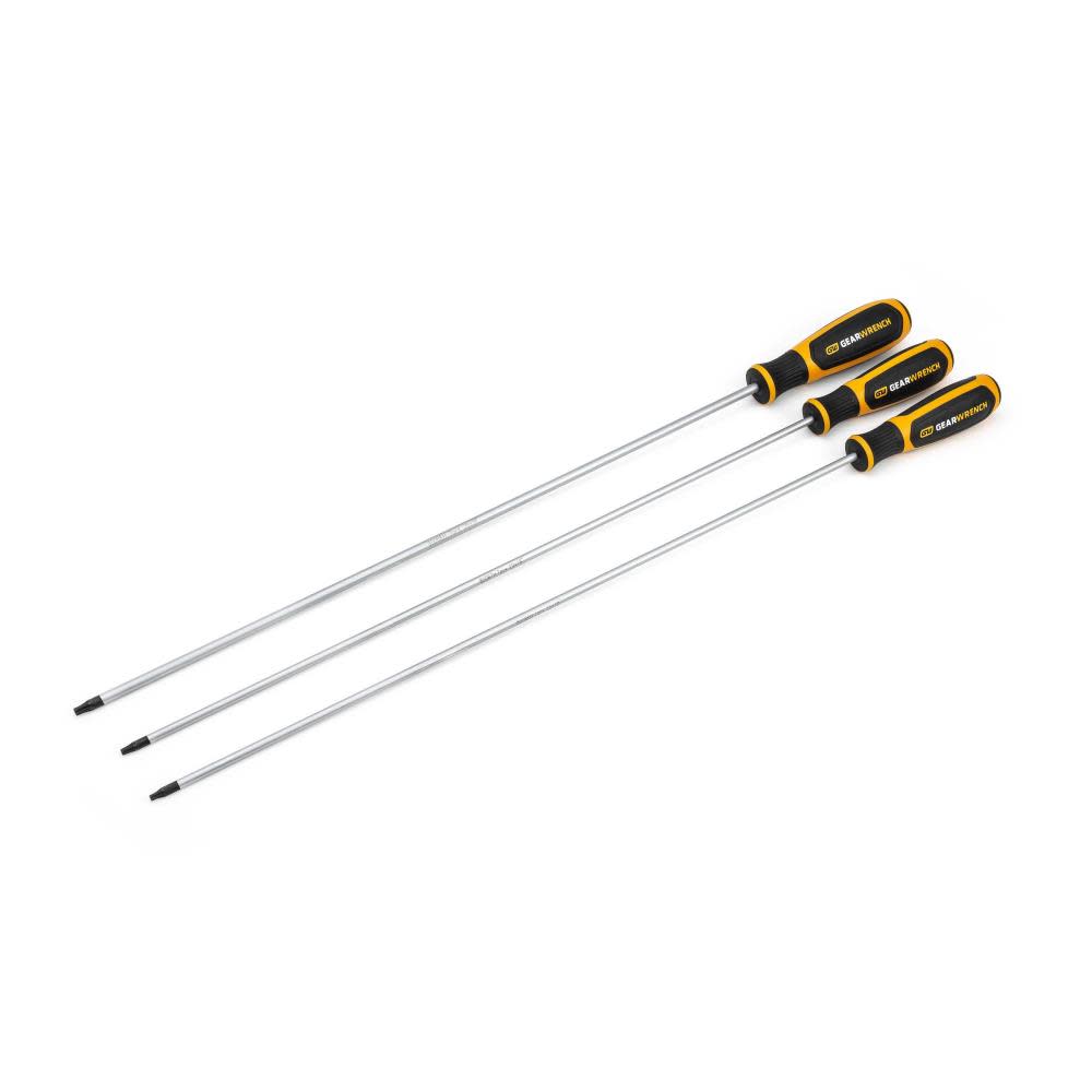 GEARWRENCH 3 Pc Torx Dual Material Screwdriver Set - Ascmtools