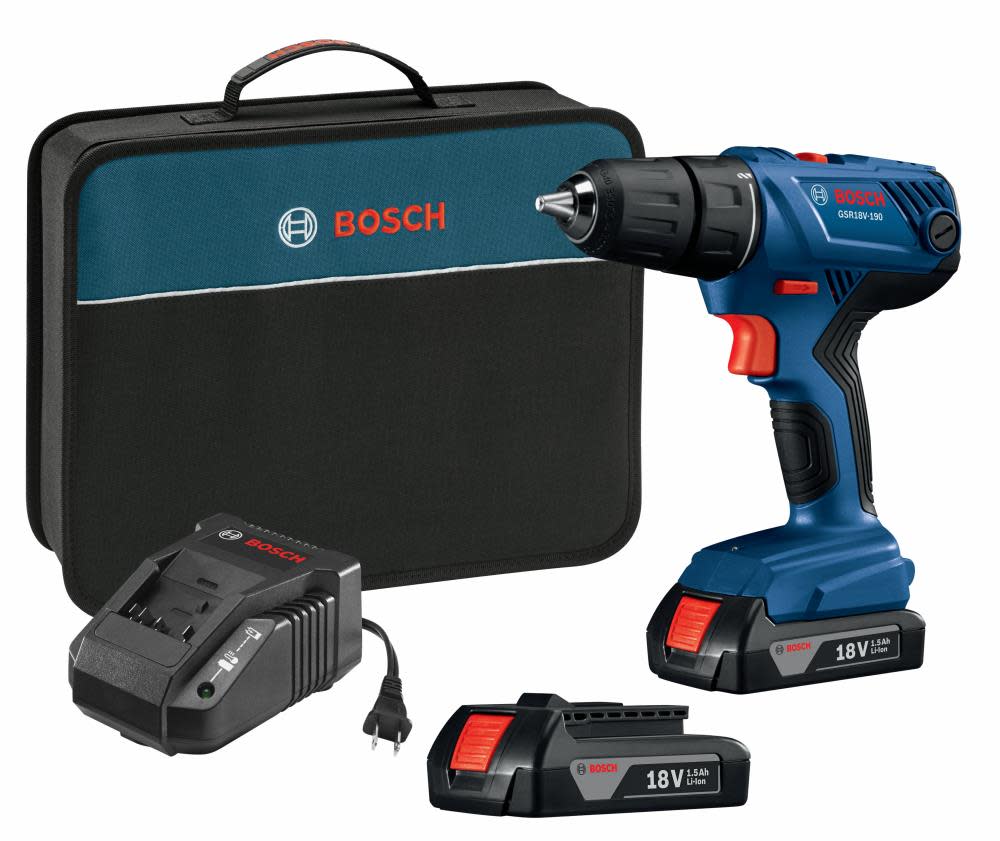 Bosch 18V Compact 1/2″ Drill/Driver Kit - Ascmtools