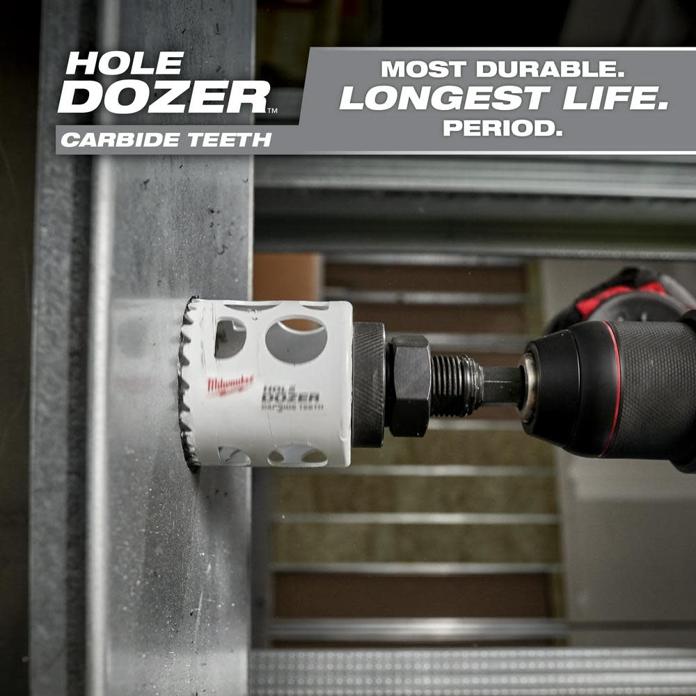 Milwaukee HOLE DOZER with Carbide Teeth Hole Saw 3 1/8″ - Ascmtools