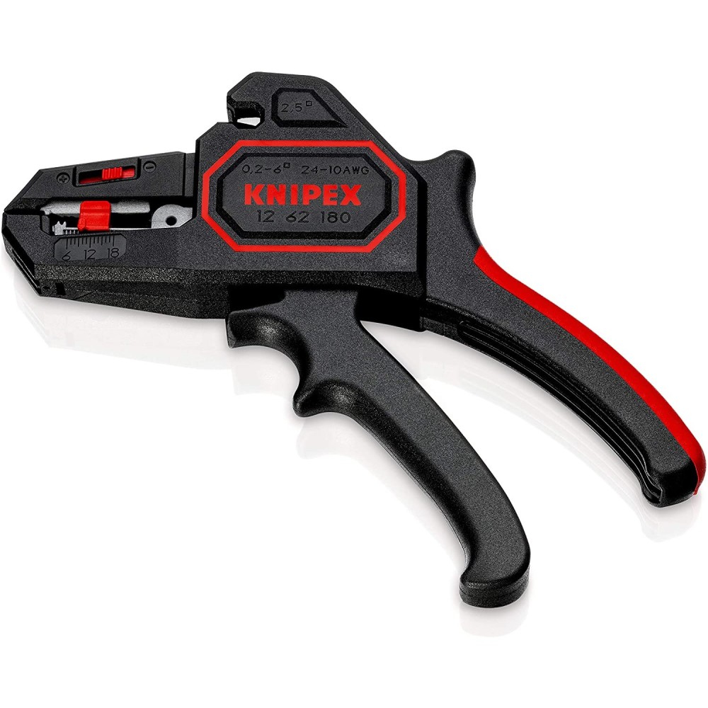Knipex Insulation Stripper Automatic 180mm 10 to 24 AWG - Ascmtools