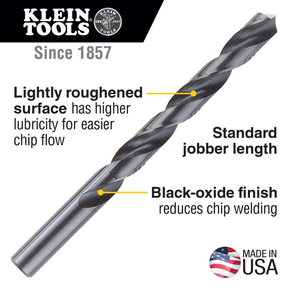 Klein Tools 118 Deg High Speed Drill Bit 27/64″ - Ascmtools
