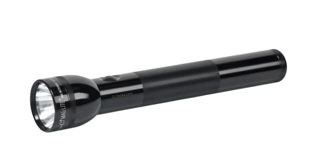 Maglite Flashlight LED 3 Cell D Black Aluminum - Ascmtools