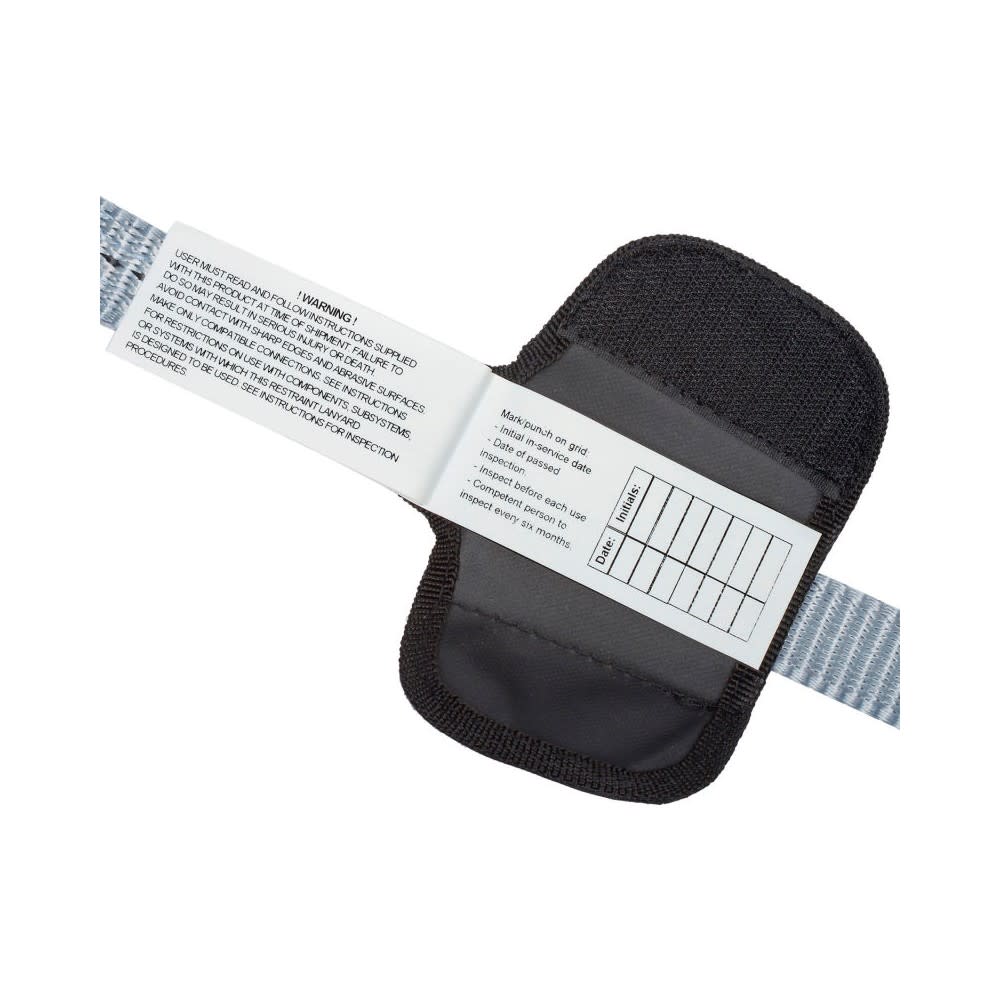 Falltech 4′ Single Leg Fixed Length Web Restraint Lanyard - Ascmtools