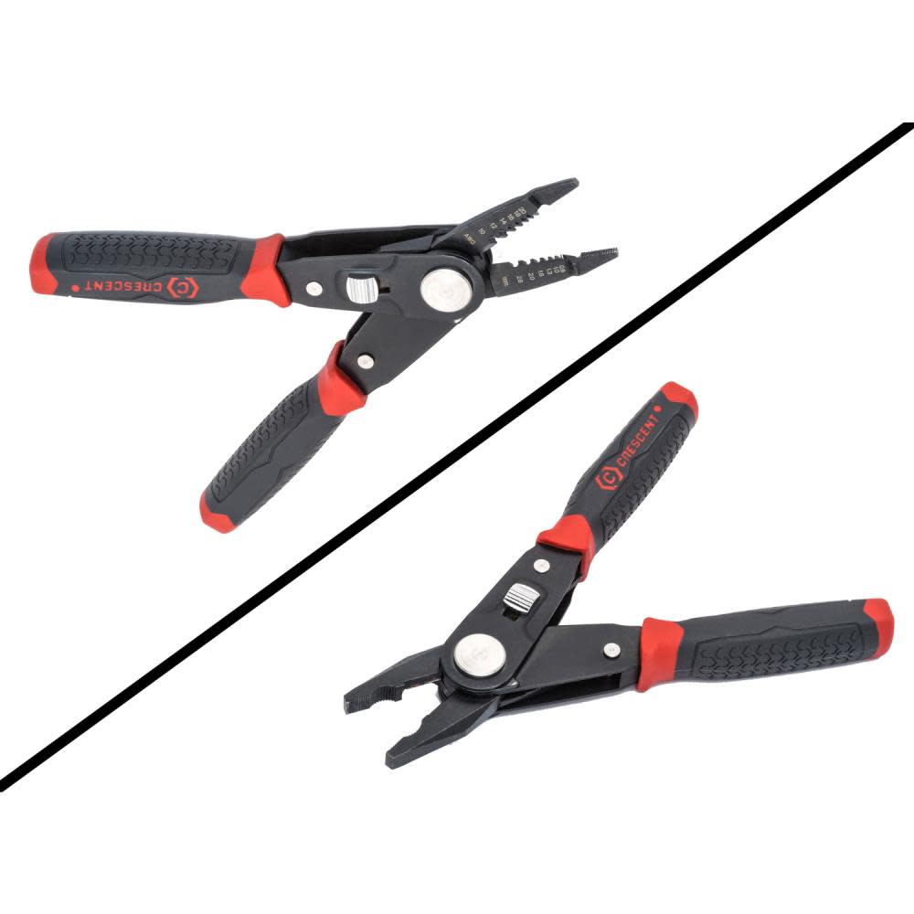 Crescent 2 in 1 Combo Dual Material Linesman’s Pliers and Wire Stripper - Ascmtools