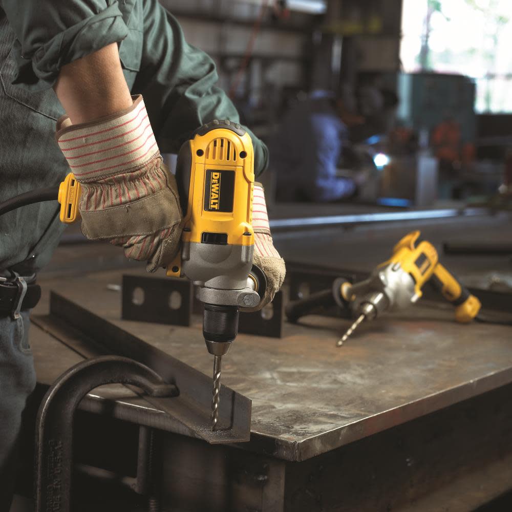 DEWALT 10 Amp 1/2 In. Mid-Handle Keyless Drill - Ascmtools