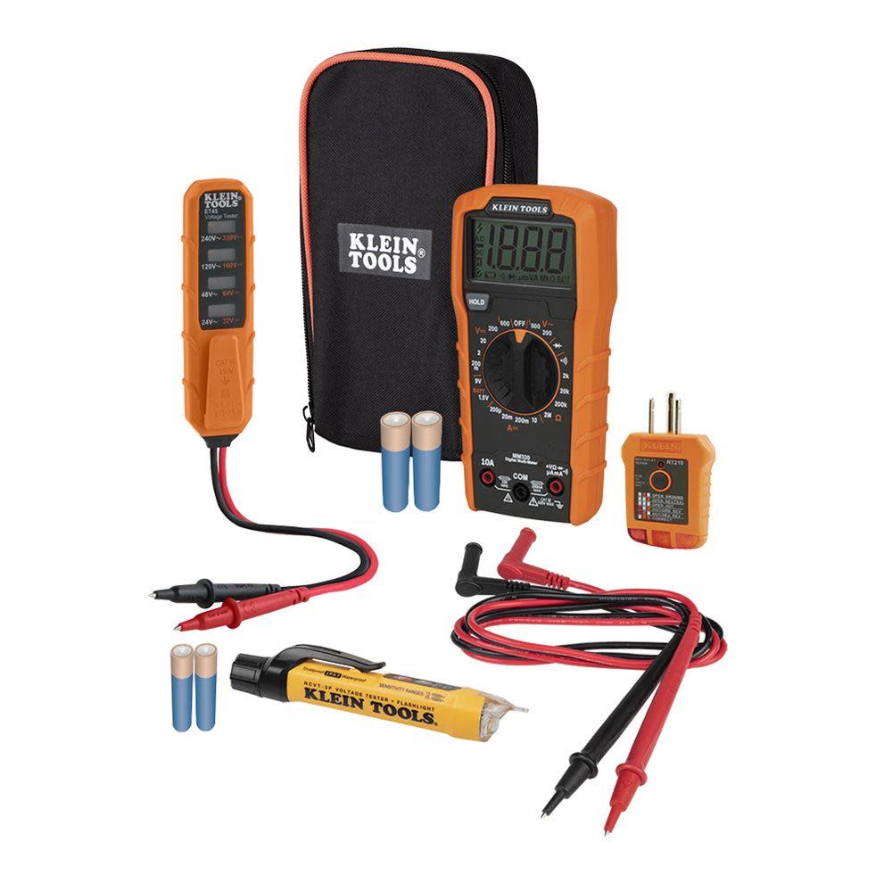 Klein Tools Multimeter Electrical Test Kit - Ascmtools