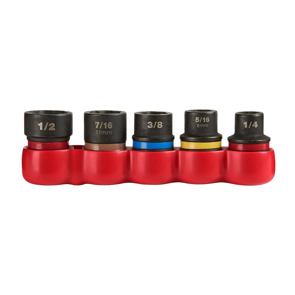 Milwaukee 6-Piece SHOCKWAVE Impact Extractor Set - Ascmtools