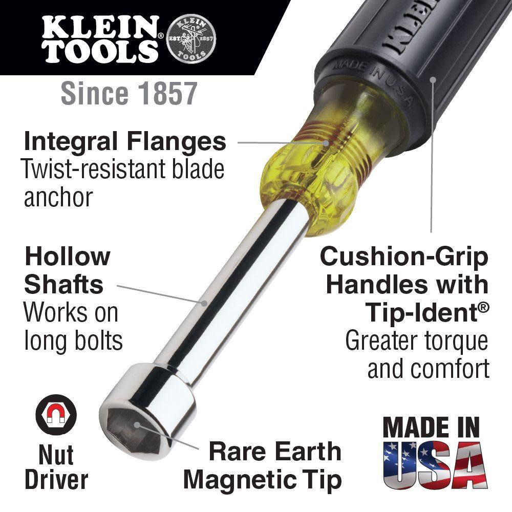 Klein Tools 5/16″ Magnetic Nut Driver - Ascmtools