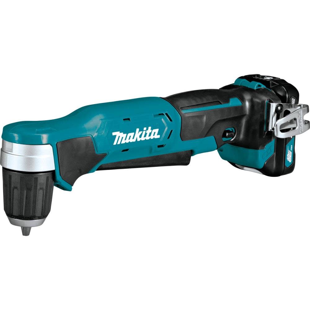 Makita 12V Max CXT Lithium-Ion Cordless 3/8 In. Right Angle Drill Kit (2.0Ah) - Ascmtools