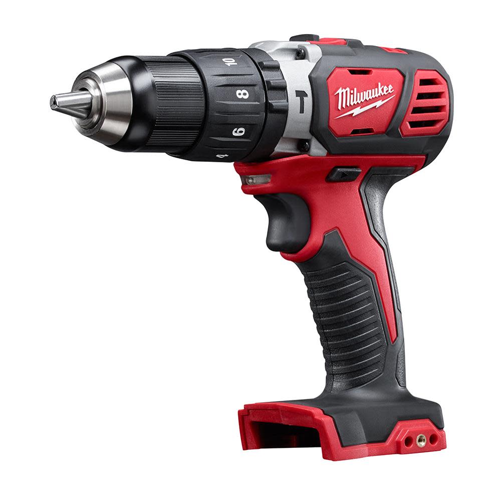 Milwaukee M18 Compact 1/2″ Hammer Drill/Driver Bare Tool Reconditioned - Ascmtools