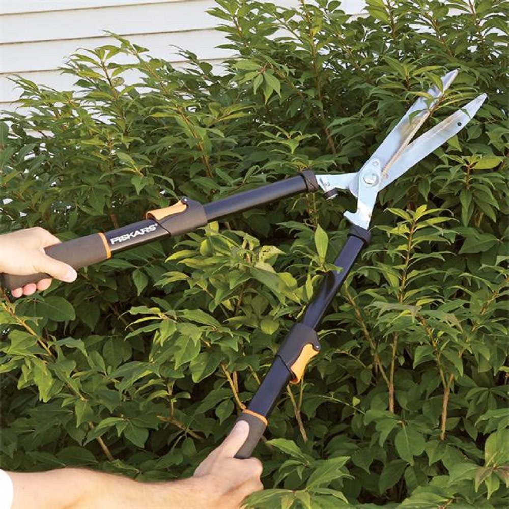 Fiskars 25″ – 33″ Power-Lever Extendable Hedge Shears - Ascmtools